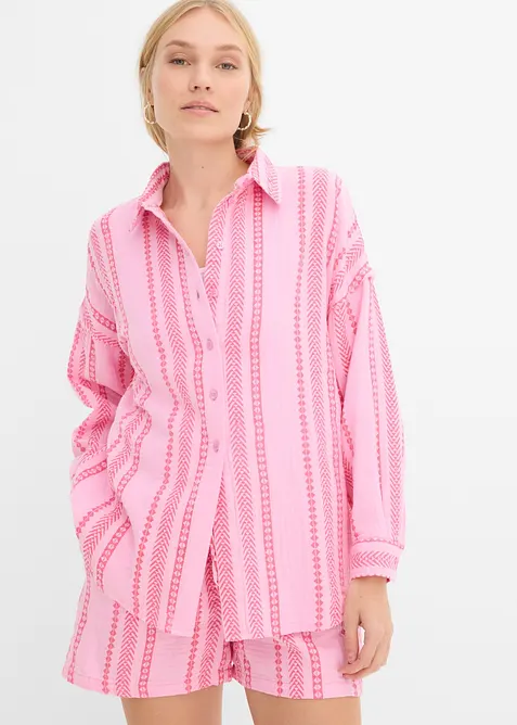 Camicia in mussola fresca, bonprix