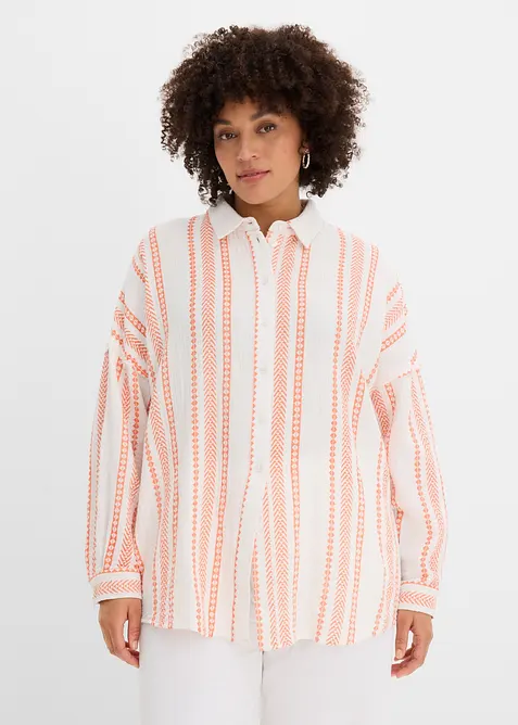 Camicia in mussola fresca, bonprix