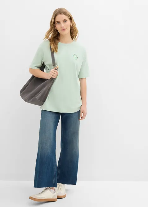 Maxi maglia in puro cotone biologico, bonprix