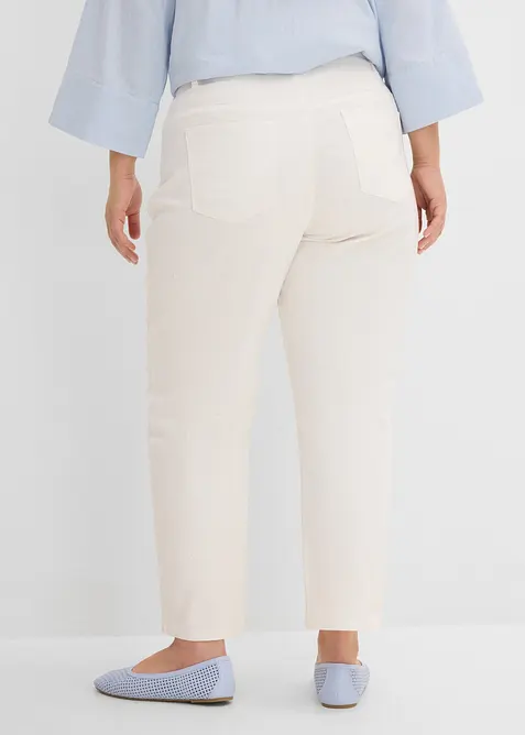 Pantaloni barrel con elastico in vita, bonprix