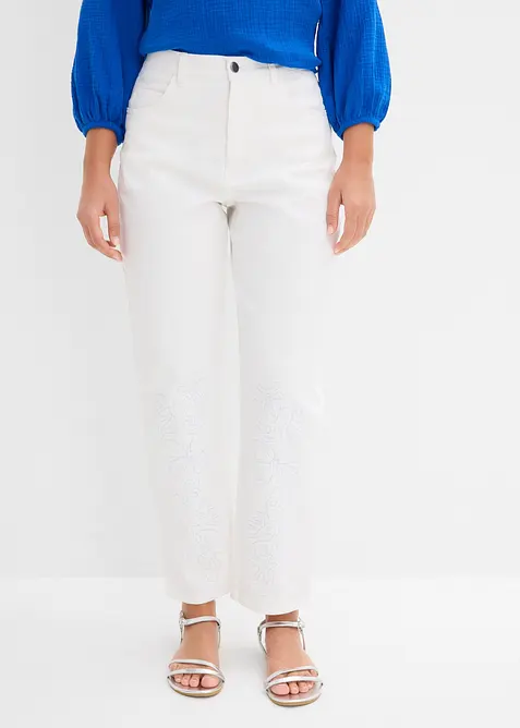 Pantaloni barrel con elastico in vita, bonprix