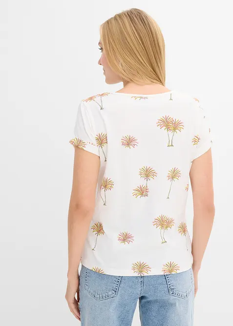 T-shirt in puro cotone biologico, bonprix