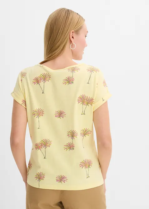 T-shirt in puro cotone biologico, bonprix
