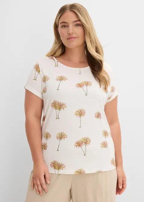T-shirt in puro cotone biologico, bonprix