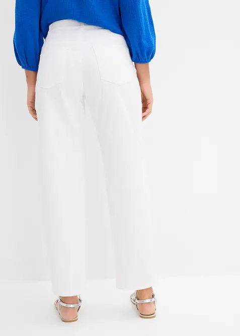 Pantaloni barrel con elastico in vita, bonprix