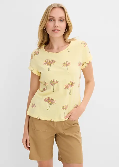 T-shirt in puro cotone biologico, bonprix