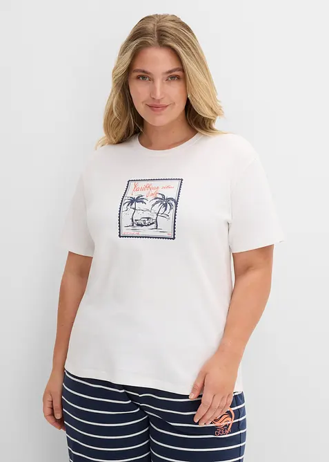 T-shirt in puro cotone biologico, bonprix
