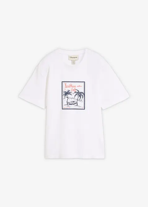 T-shirt in puro cotone biologico, bonprix