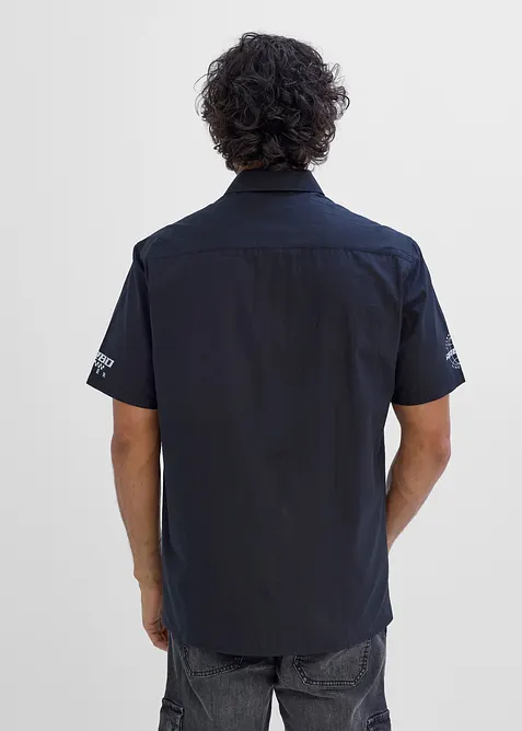 Camicia a maniche corte in puro cotone biologico, bonprix
