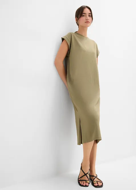 Abito in jersey di misto cotone biologico, bonprix