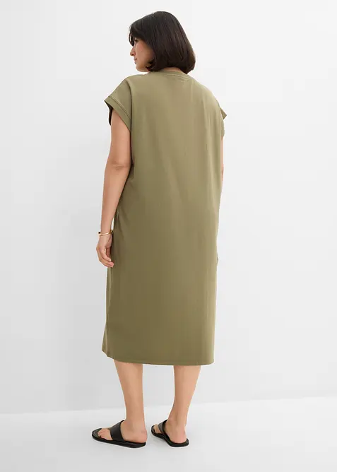 Abito in jersey di misto cotone biologico, bonprix