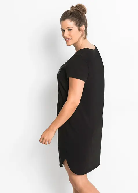 Camicia da notte corta in puro cotone biologico, bonprix
