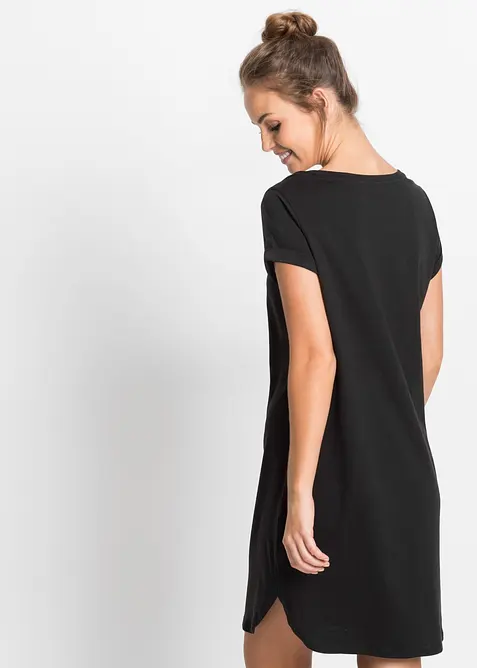 Camicia da notte corta in puro cotone biologico, bonprix