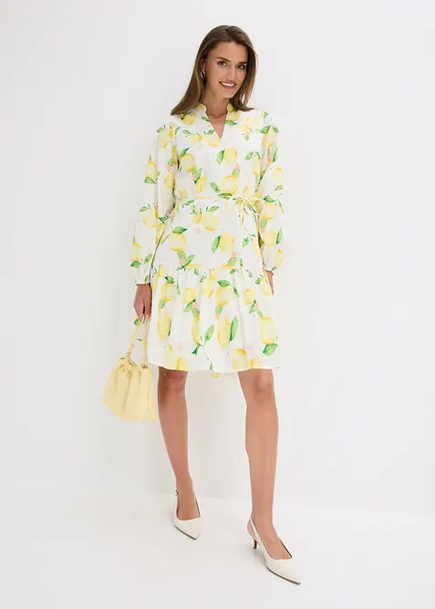 Abito tunica in puro cotone, bonprix
