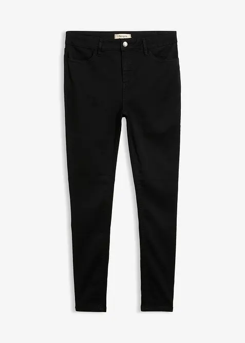 Jeans skinny ultra elasticizzati, vita media, bonprix