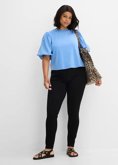Jeans skinny ultra elasticizzati, vita media, bonprix