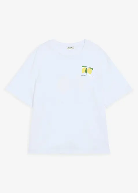 T-shirt in puro cotone biologico, loose fit, bonprix