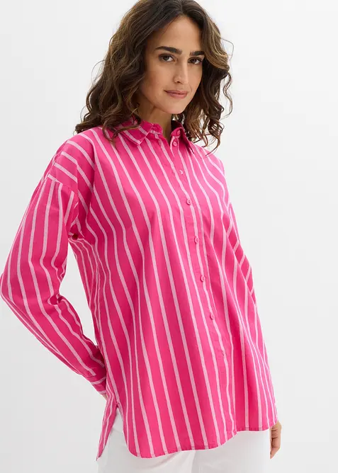 Camicia oversize in puro cotone, bonprix