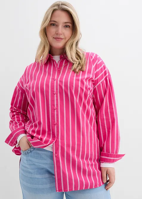 Camicia oversize in puro cotone, bonprix