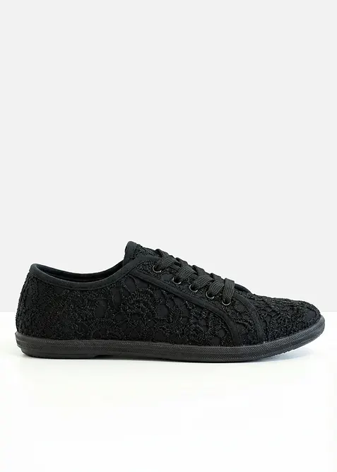 Sneaker con pizzo, bonprix