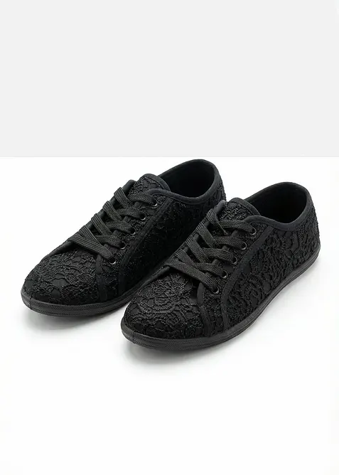 Sneaker con pizzo, bonprix