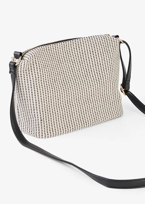 Borsa a tracolla in tessuto con piccolo dettaglio, bonprix