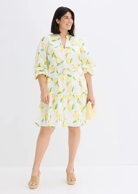 Abito tunica in puro cotone, bonprix