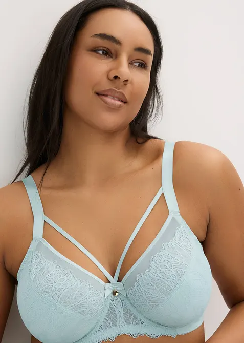 Reggiseno minimizer con pizzo delicato, bonprix