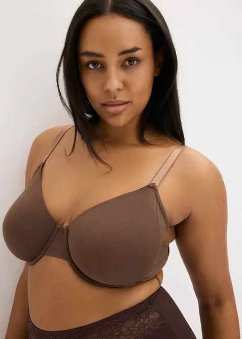 Reggiseno t-shirt senza imbottitura (pacco da 3), bonprix