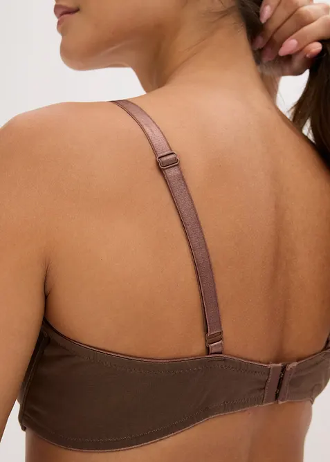 Reggiseno t-shirt senza imbottitura (pacco da 3), bonprix