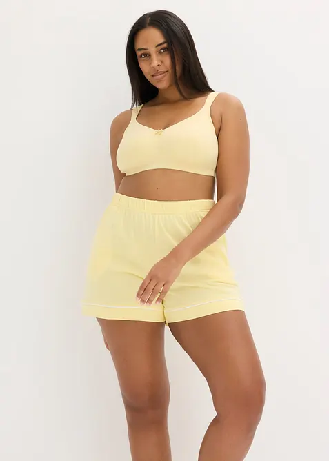 Reggiseno senza ferretto con cotone (pacco da 3), bonprix