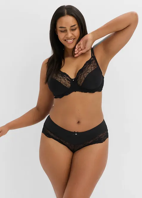 Reggiseno con pizzo raffinato (pacco da 2), bonprix