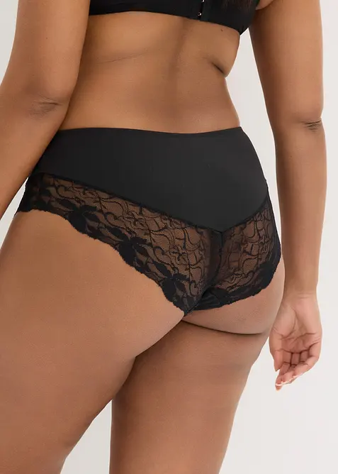 Panty con pizzo raffinato (pacco da 2), bonprix