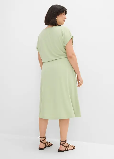 Abito in jersey di misto viscosa fluido, bonprix