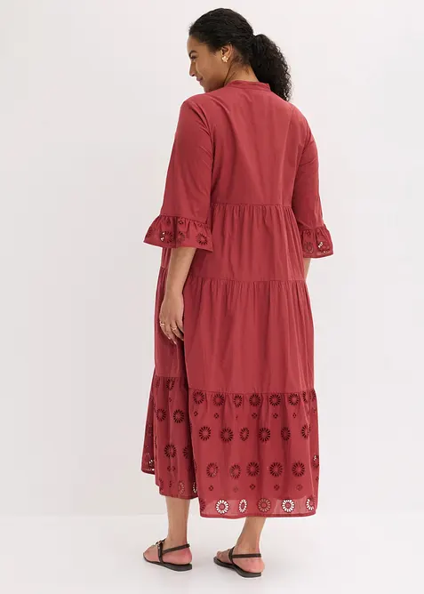 Abito lungo in puro cotone, bonprix