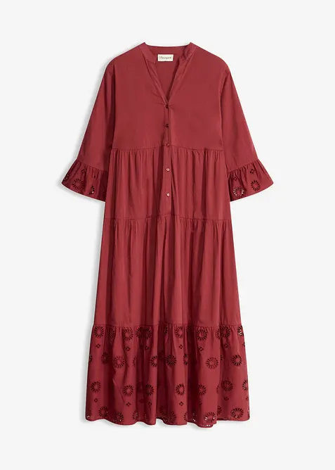 Abito lungo in puro cotone, bonprix