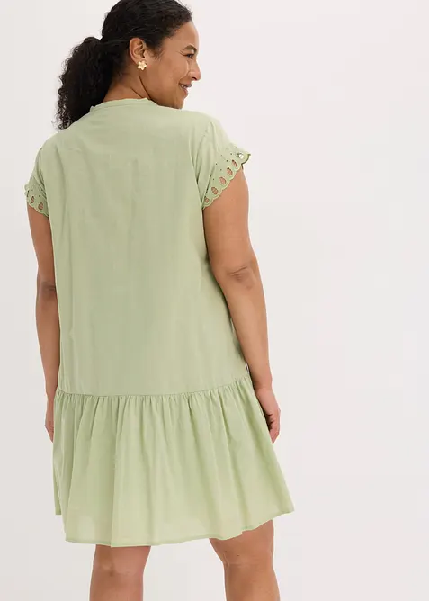Abito tunica in puro cotone, bonprix