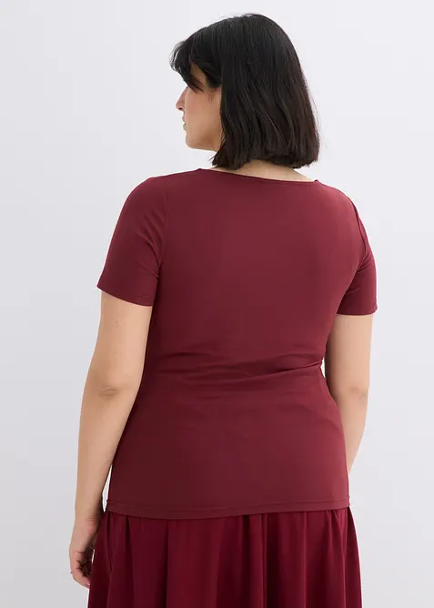 Maglia con scollatura a carr&eacute;, bonprix
