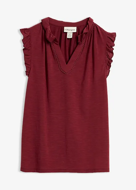 Top con pizzo, bonprix