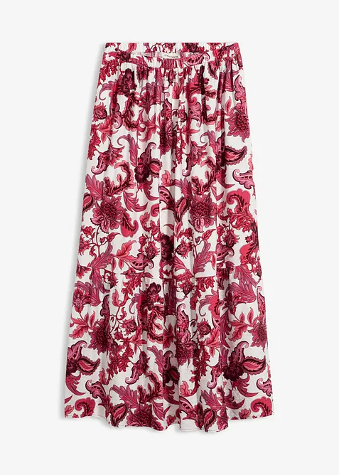 Gonna lunga in misto viscosa fluido, bonprix