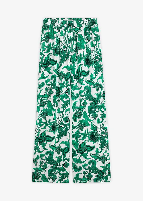 Pantaloni larghi in viscosa fluida, bonprix