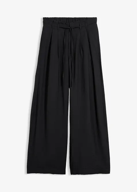 Pantaloni con elastico in vita in misto viscosa, bonprix