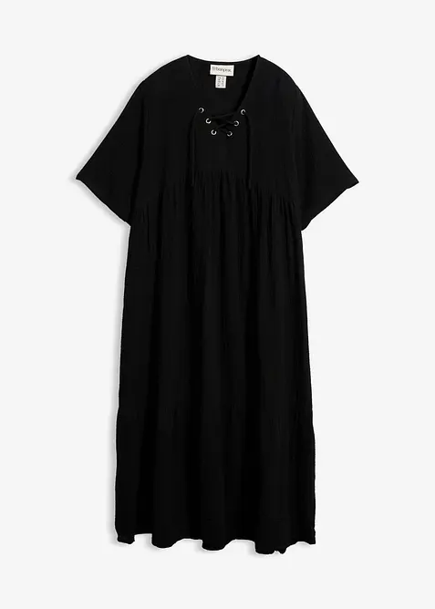 Abito midi in puro cotone, bonprix
