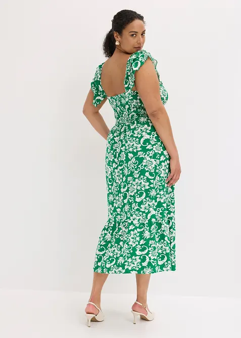 Abito midi in misto viscosa, bonprix