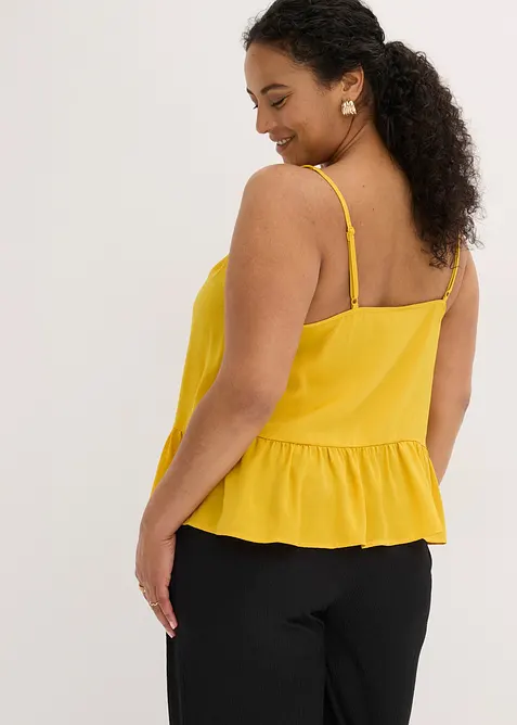 Top in satin fluido, bonprix