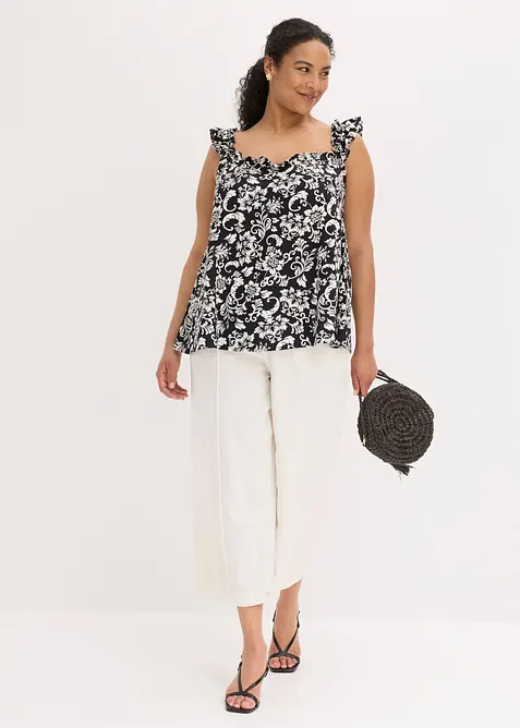 Top in viscosa fluida, bonprix
