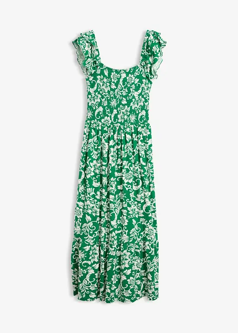 Abito midi in misto viscosa, bonprix