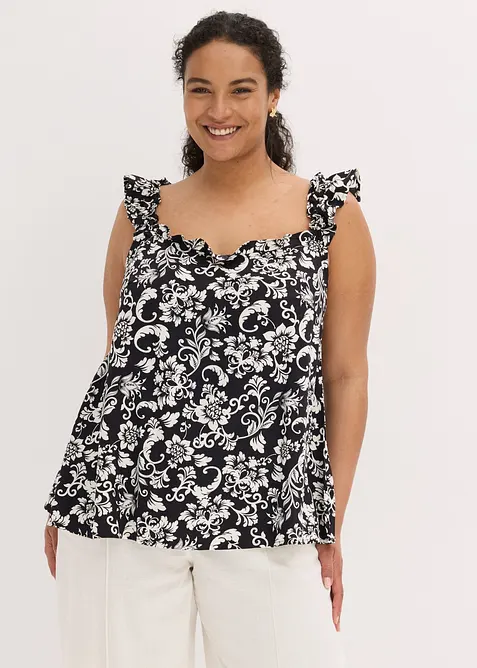 Top in viscosa fluida, bonprix