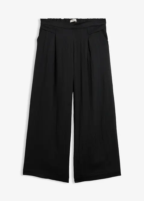 Pantaloni culotte con viscosa fluida, bonprix