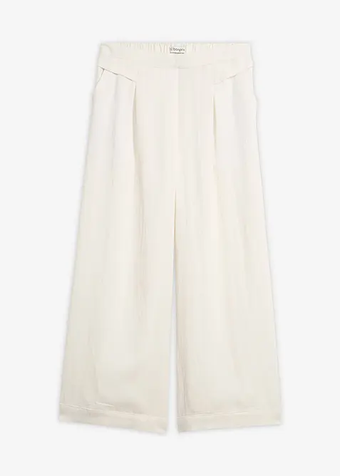 Pantaloni culotte con viscosa fluida, bonprix